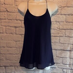 BE COOL Navy Blue Camisole Top Size Small